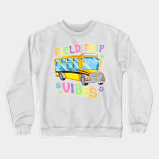 Last Day of School, Field Trip gift for boys Girl kids Crewneck Sweatshirt